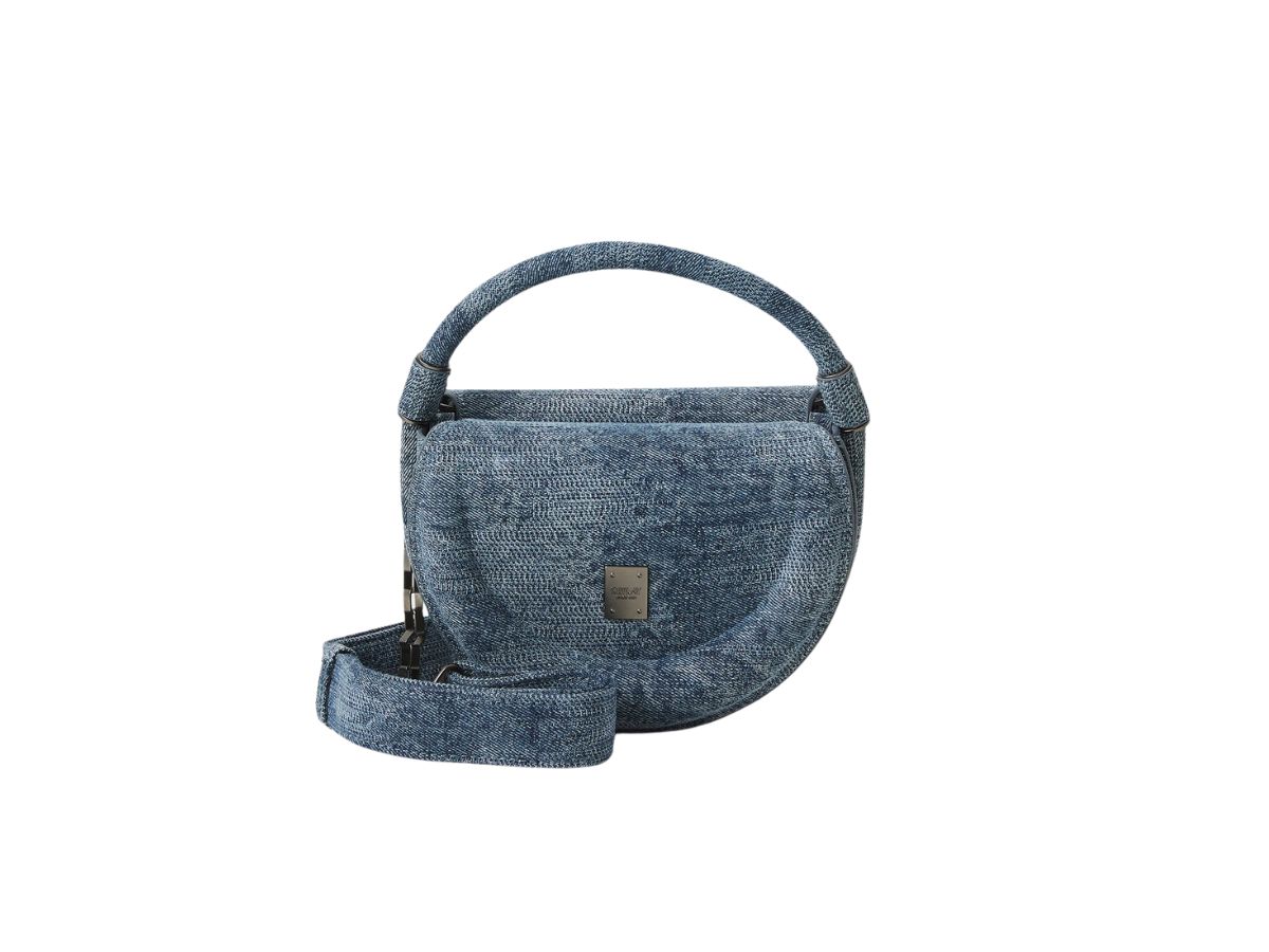 borsa a mano blue denim replay zalando