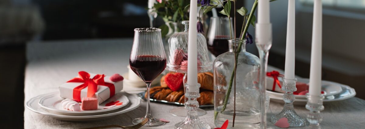 come apparecchiare tavola romantica hero grande