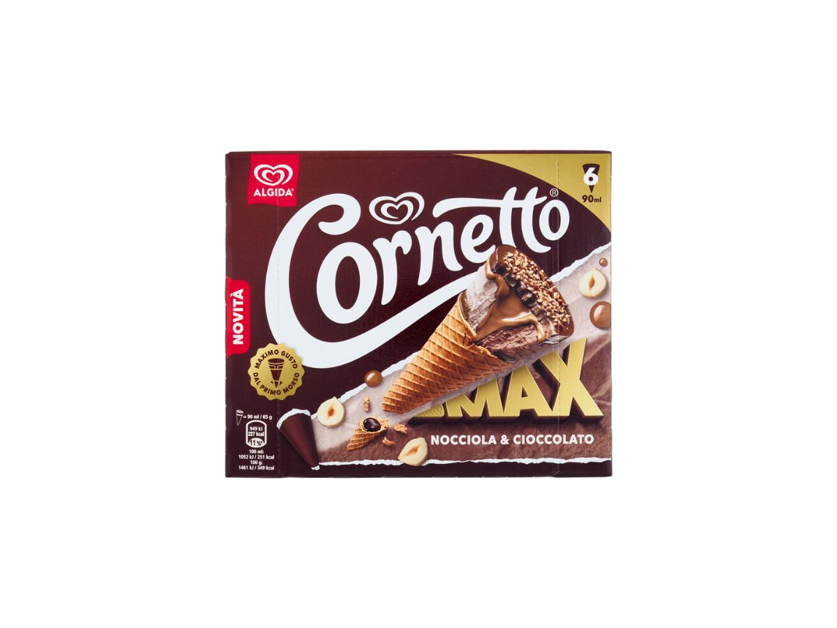 cornetto max algida