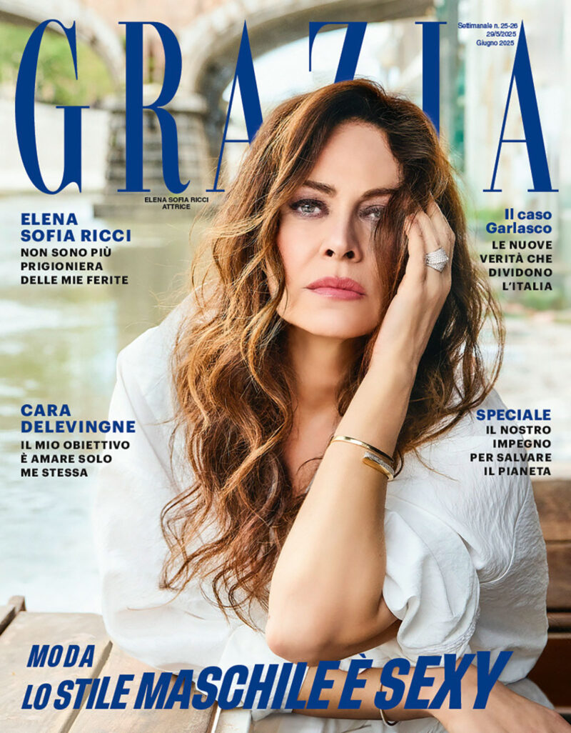 Grazia è in edicola con Elena Sofia Ricci