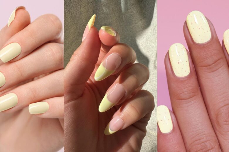 Le unghie butter yellow sono le più eleganti da indossare questa primavera