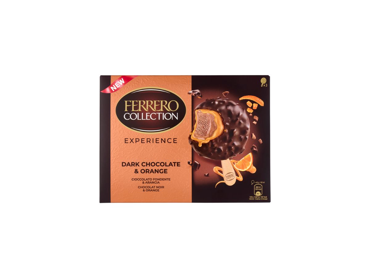 ferrero experience arancia cioccolato fondente