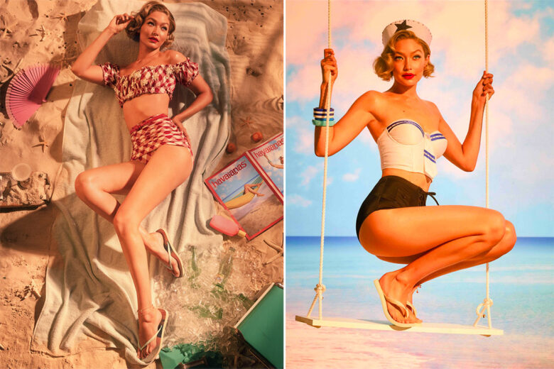 Non avete ancora scelto le infradito per l’estate? La collezione Havaianas by Gigi Hadid vi conquisterà