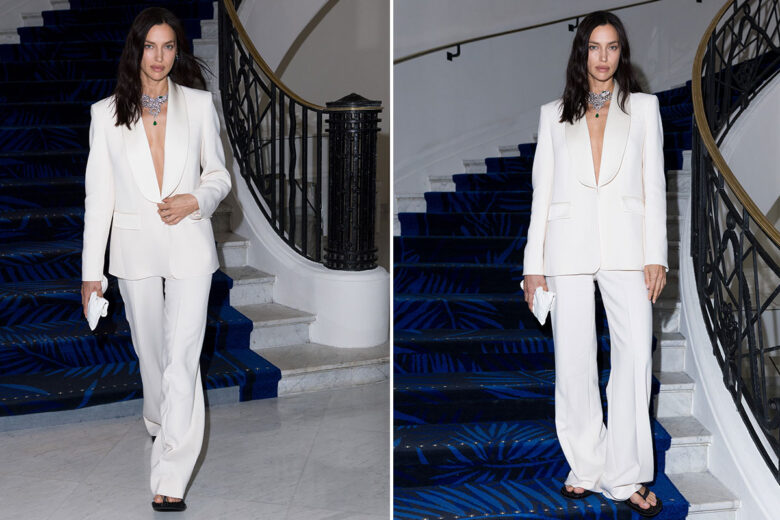 Il completo che ci meritiamo? Quello sfoggiato a Cannes da Irina Shayk (spoiler: è di Mango!)