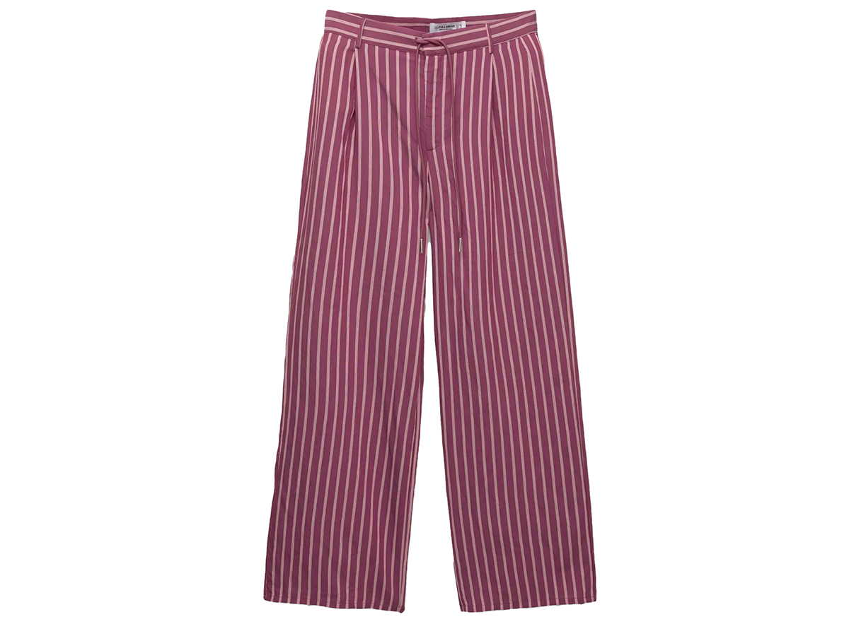 pantaloni-a-righe-pull-and-bear