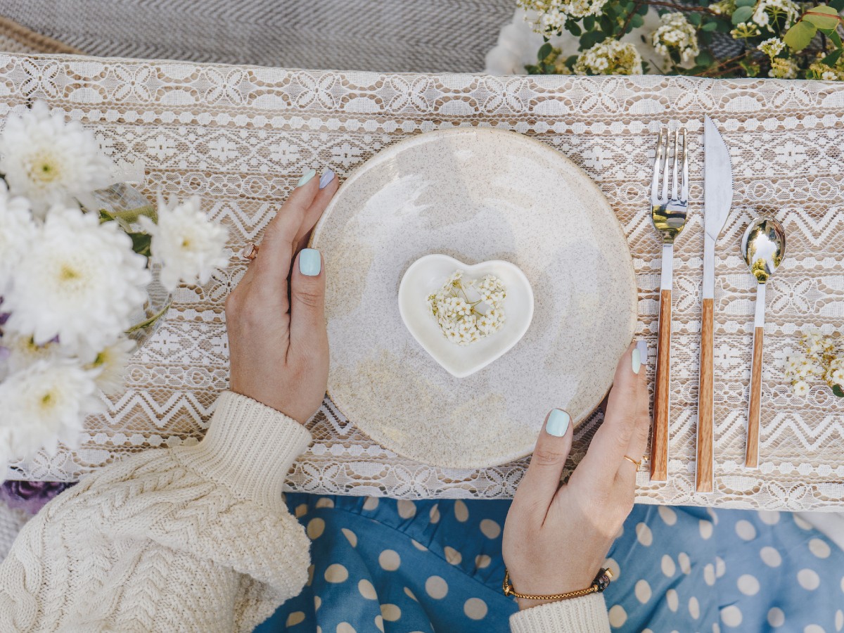 tavola stile boho