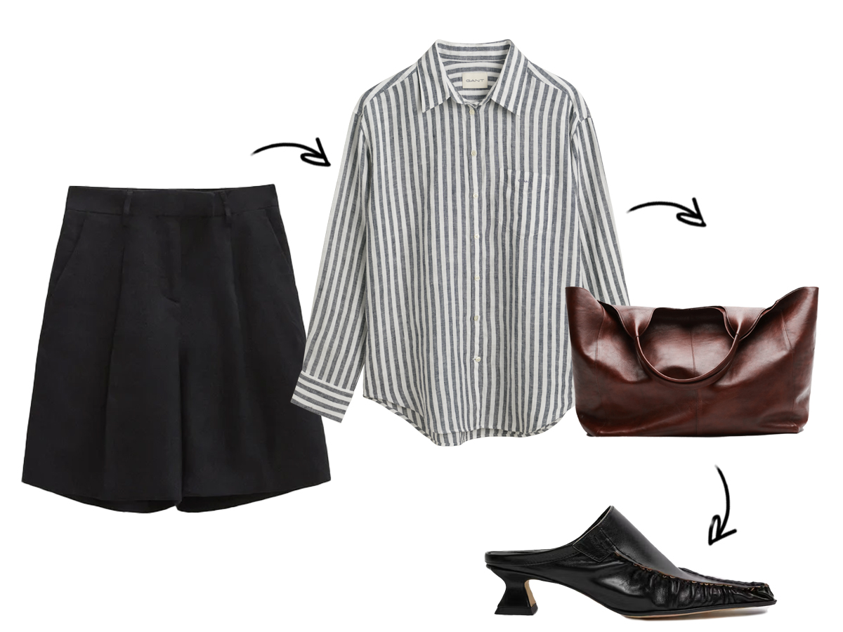 01_LOOK_CAMICIA_RIGHE_MIX_AND_MATCH