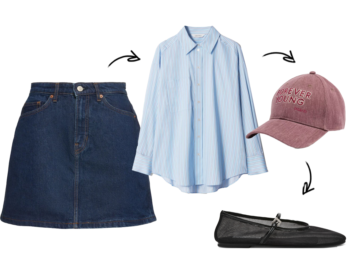 02_LOOK_CAMICIA_RIGHE_MIX_AND_MATCH