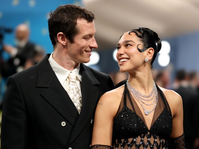 Dua lipa Callum Turner Hero