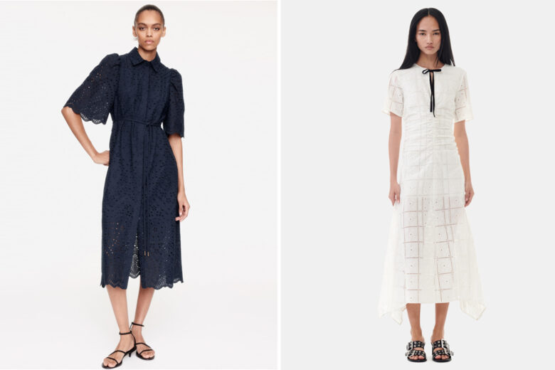 Abiti in pizzo sangallo: 7 modelli romantici e super chic per l’estate 