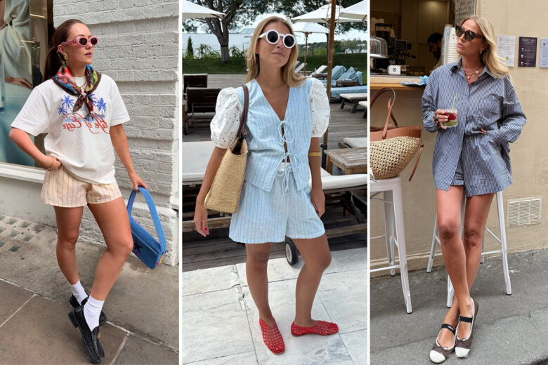 Shorts a righe: 5 idee (da Instagram) per indossarli con stile all summer long
