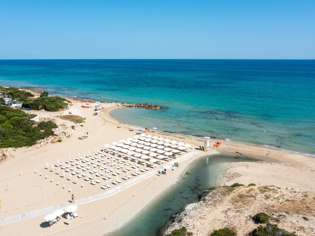 Spiaggia Ostuni a mare