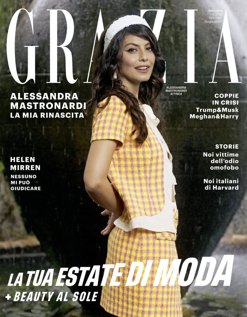 Grazia è in edicola con Alessandra Mastronardi