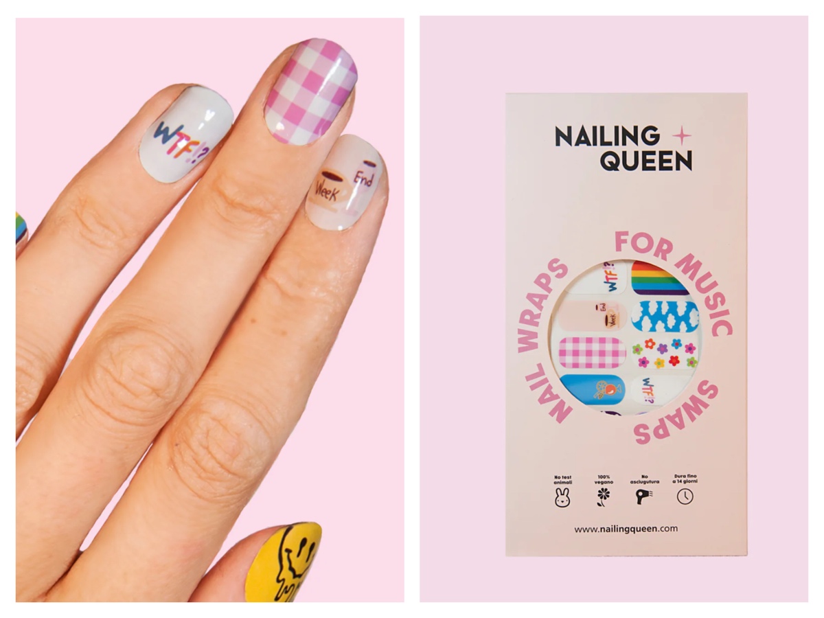 gel nail stickers smalto adesivo lampada unghie 6