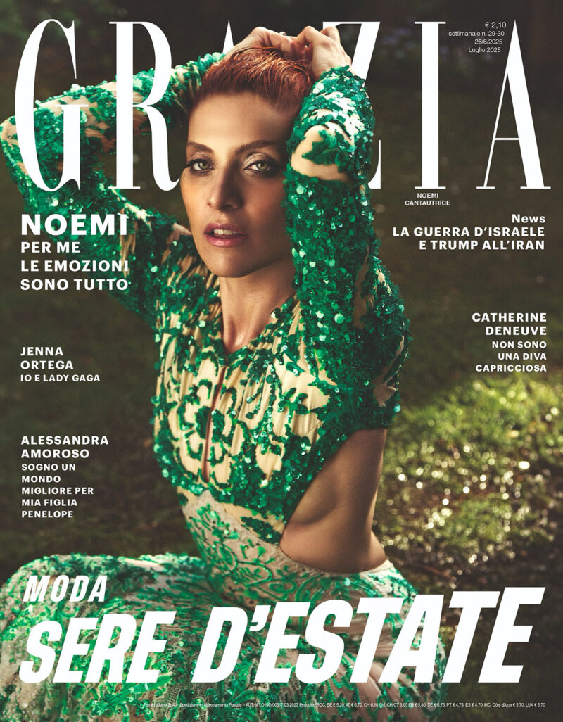 Grazia è in edicola con Noemi