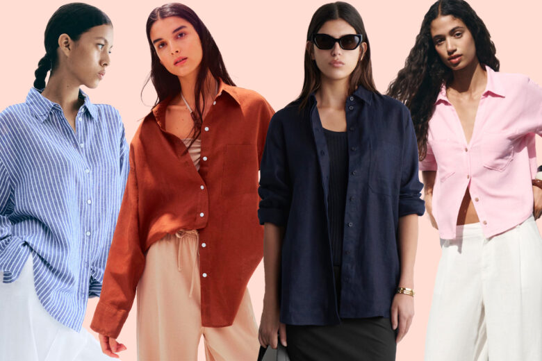 La camicia in lino è la nostra BFF dell’estate… e noi la indosseremo così!