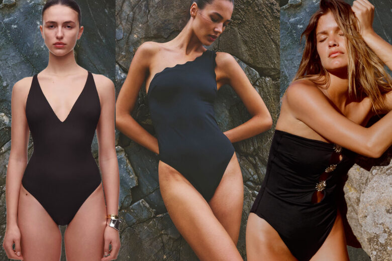 Costume intero come top? Sì, grazie: ecco 8 modelli black da indossare anche lontano dalla spiaggia