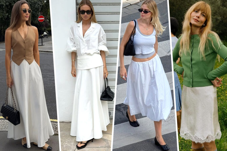 Come indossare la gonna bianca quest’estate? 6 look scovati su Instagram da cui prendere ispirazione