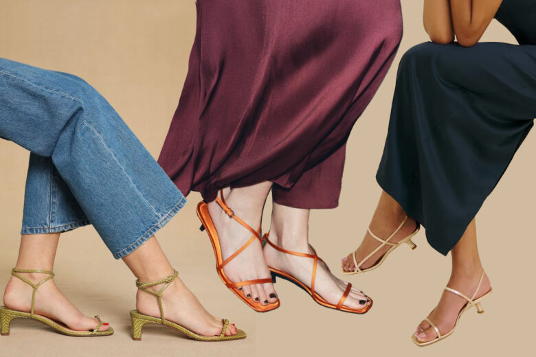 Midi is best? Per noi sì, soprattutto con questi favolosi  sandali con tacco medio per un’estate elegante e leggera