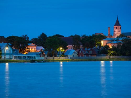 Хапсалу, в Эстонии