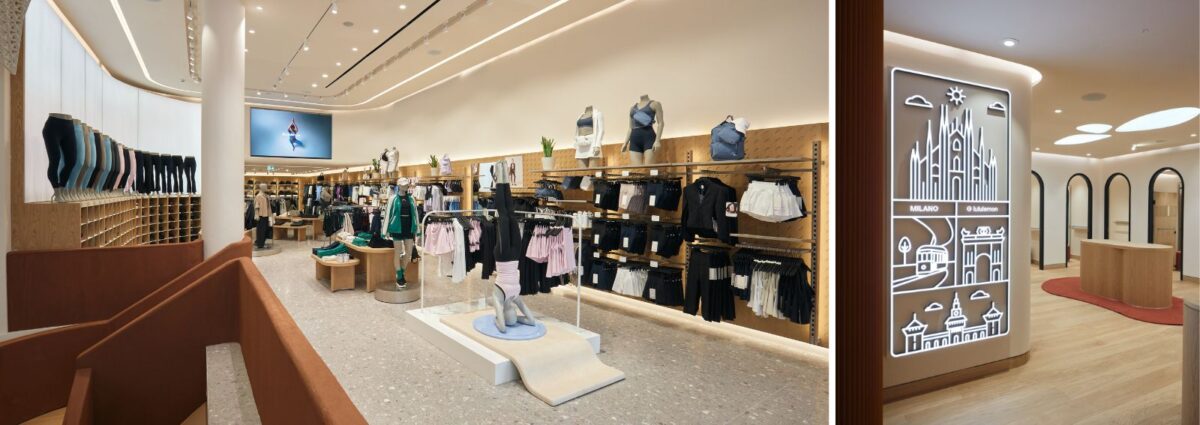 Lululemon store Milano