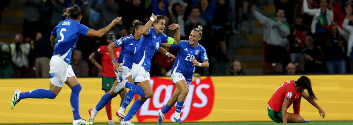 calciatrici donne europei 2025