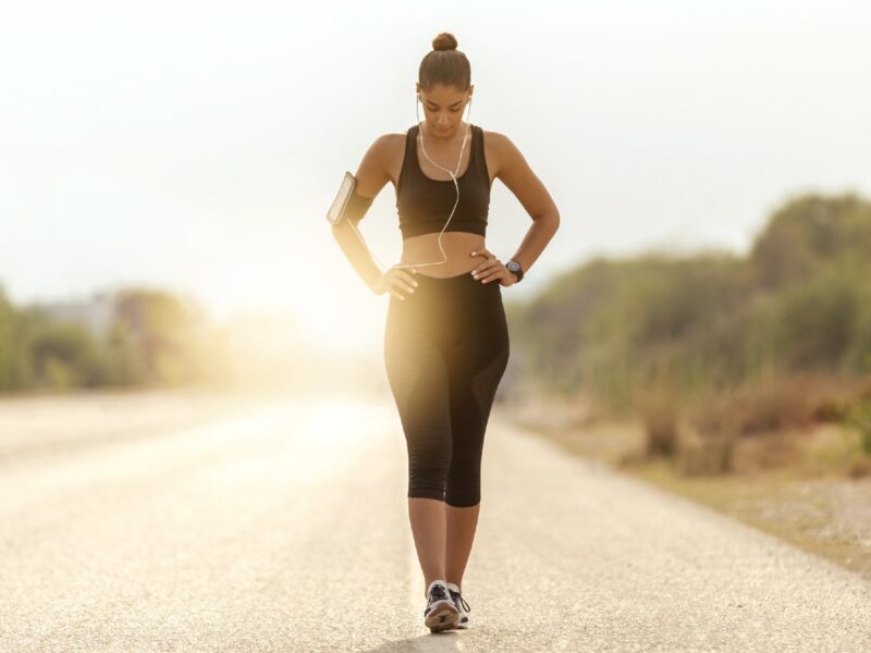 camminare correre fitness allenamento