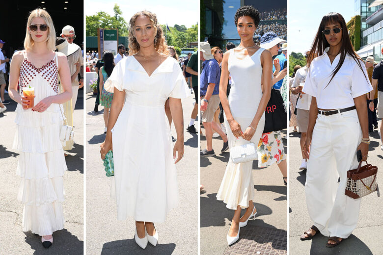 A Wimbledon scende in campo…il bianco: 4 look da cui prendere spunto asap