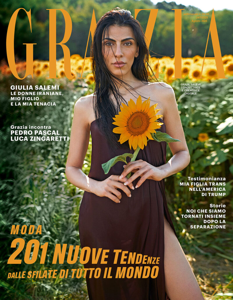 Grazia è in edicola con Giulia Salemi