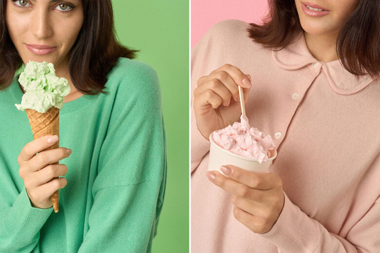 Cono o coppetta? La capsule “Gelati” di Malo Cashmere è pronta a deliziare i palati più chic