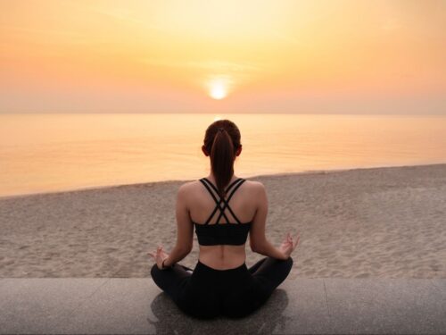 Медитация на пляже