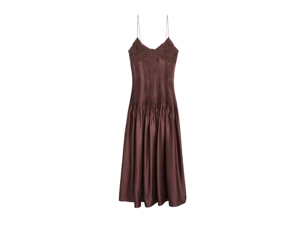 spaghetti dress massimo dutti