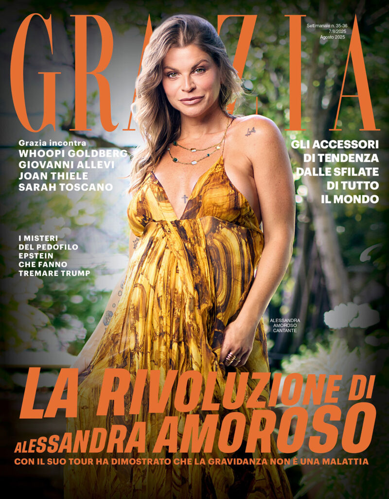 Grazia è in edicola con Alessandra Amoroso