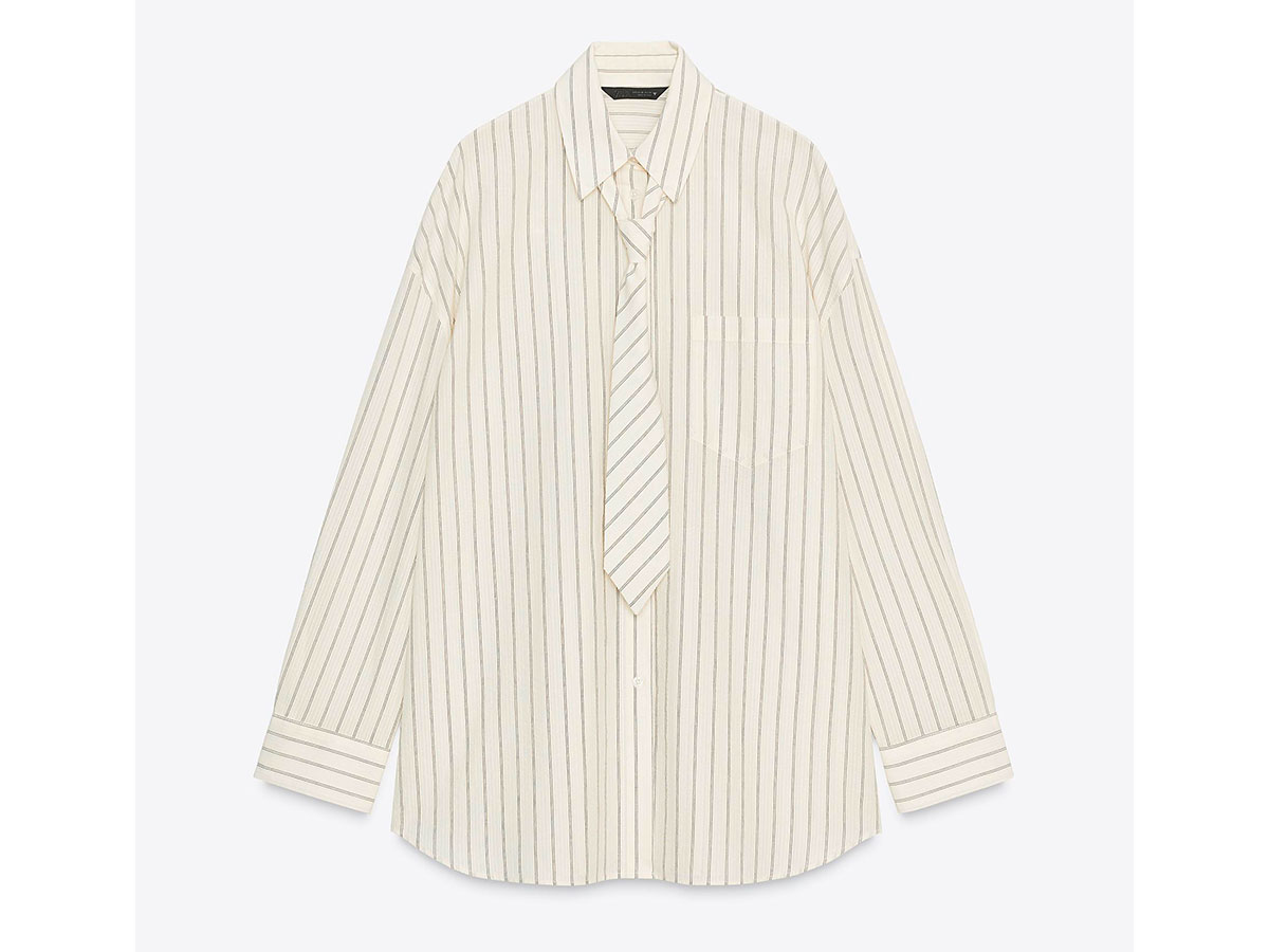 camicia-over-con-cravatta-zara
