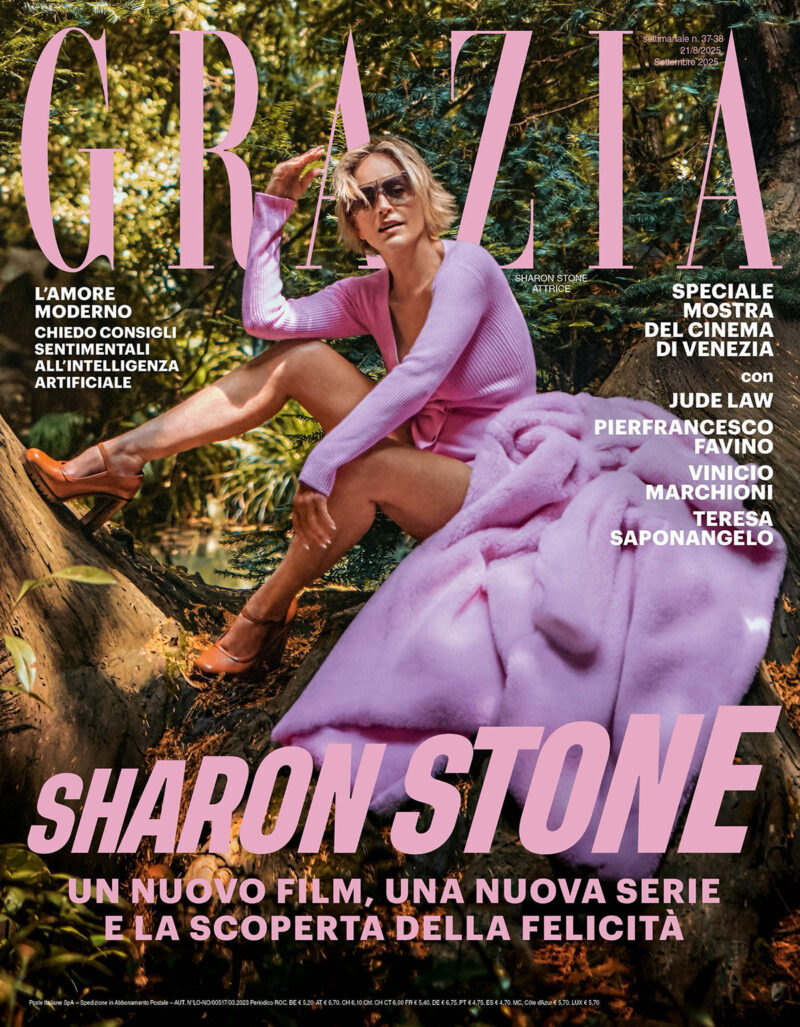 Grazia è in edicola con Sharon Stone