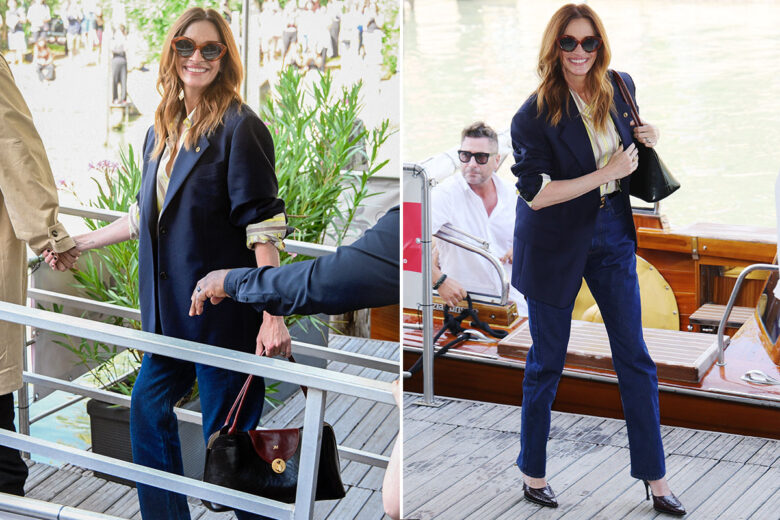 Julia Roberts ci ricorda quali sono i capi essenziali da avere per costruire un look impeccabile