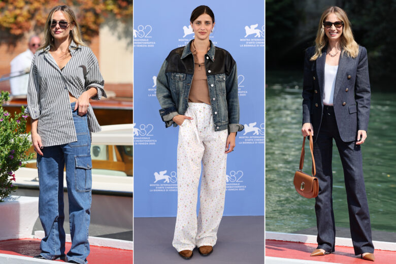 Tutte in jeans! 5 star che (anche a Venezia) hanno puntato tutto sul denim