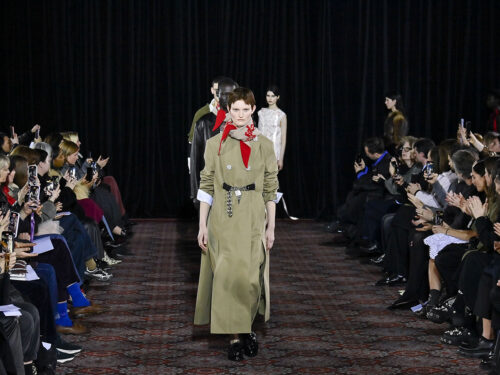 Симона Роча гонка осень/зима 2025-2026 Лондонская неделя моды