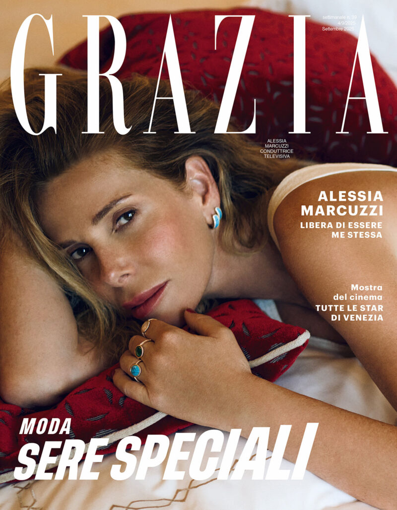 Grazia è in edicola con Alessia Marcuzzi