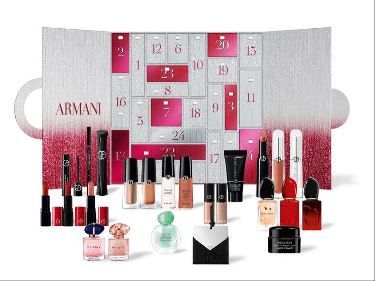 calendario dell’avvento beauty 2025 armani