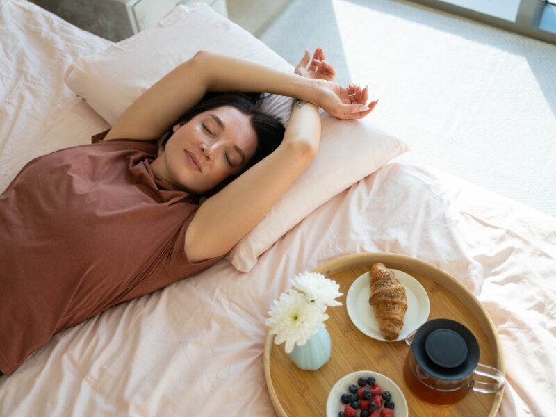 colazione letto hotel benessere