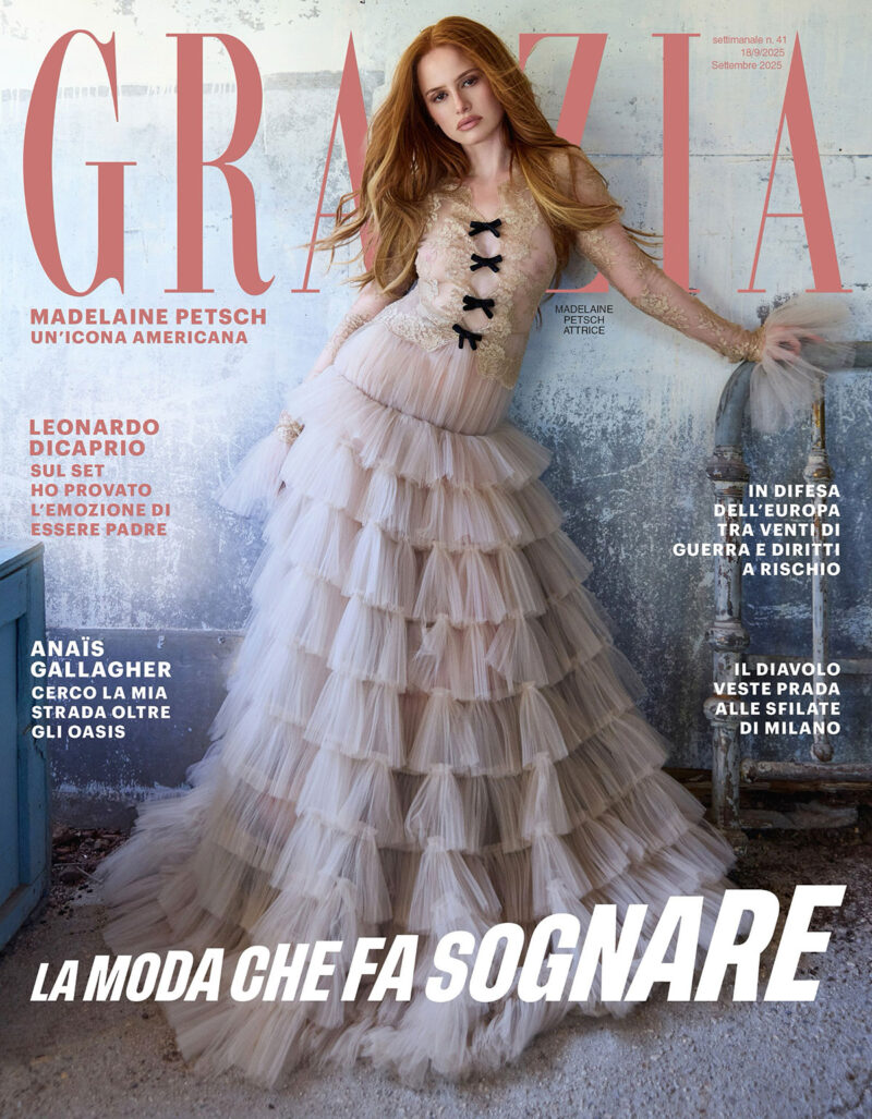 Grazia è in edicola con Madelaine Petsch