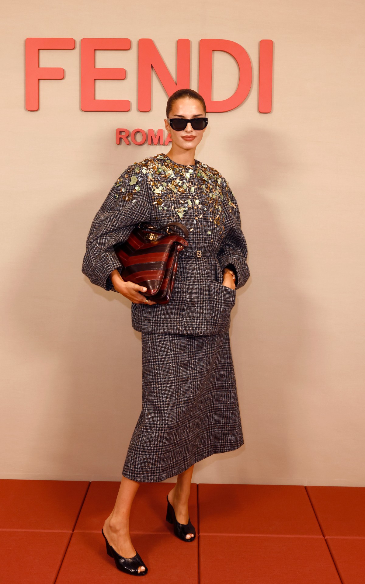 ok Gabrielle Caunesil Pozzol da fendi getty