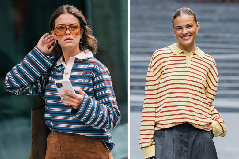 Striped polo: la maglia a righe è (ancora) super cool!