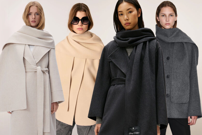 Gli scarf coat sono tornati (e non potremmo esserne più felici)