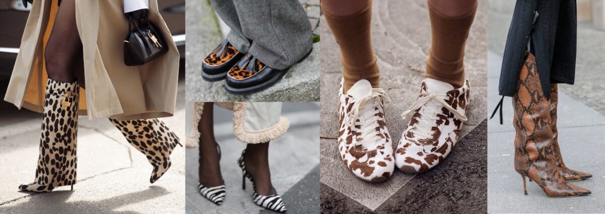 DESK scarpe animalier autunno