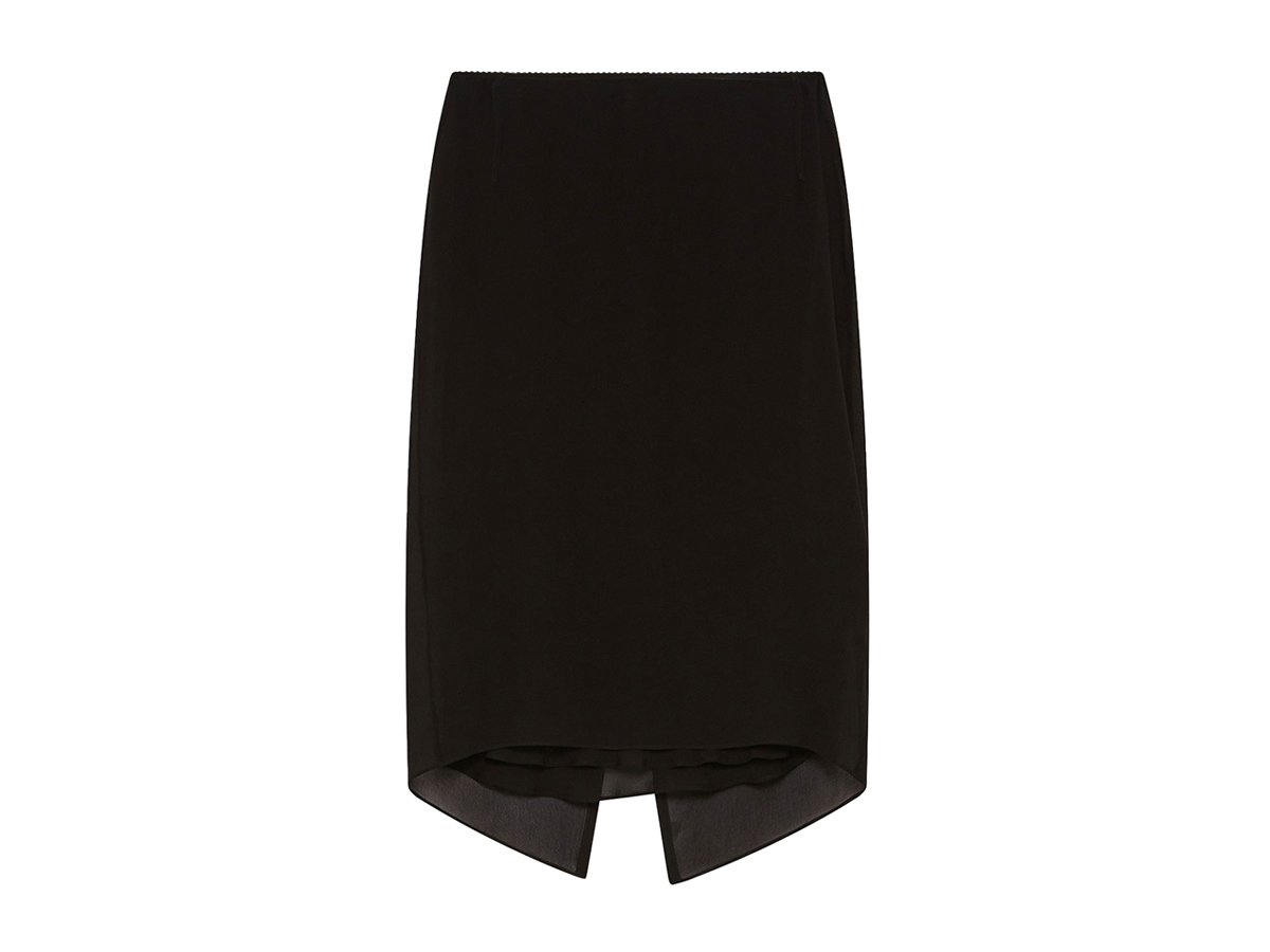 Gonna-a-tubino-in-georgette-MARELLA