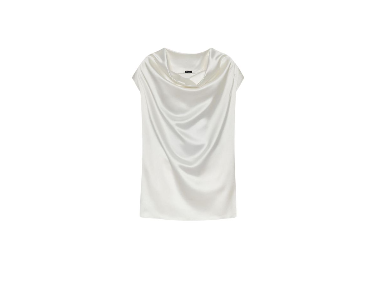blusa in seta kiton