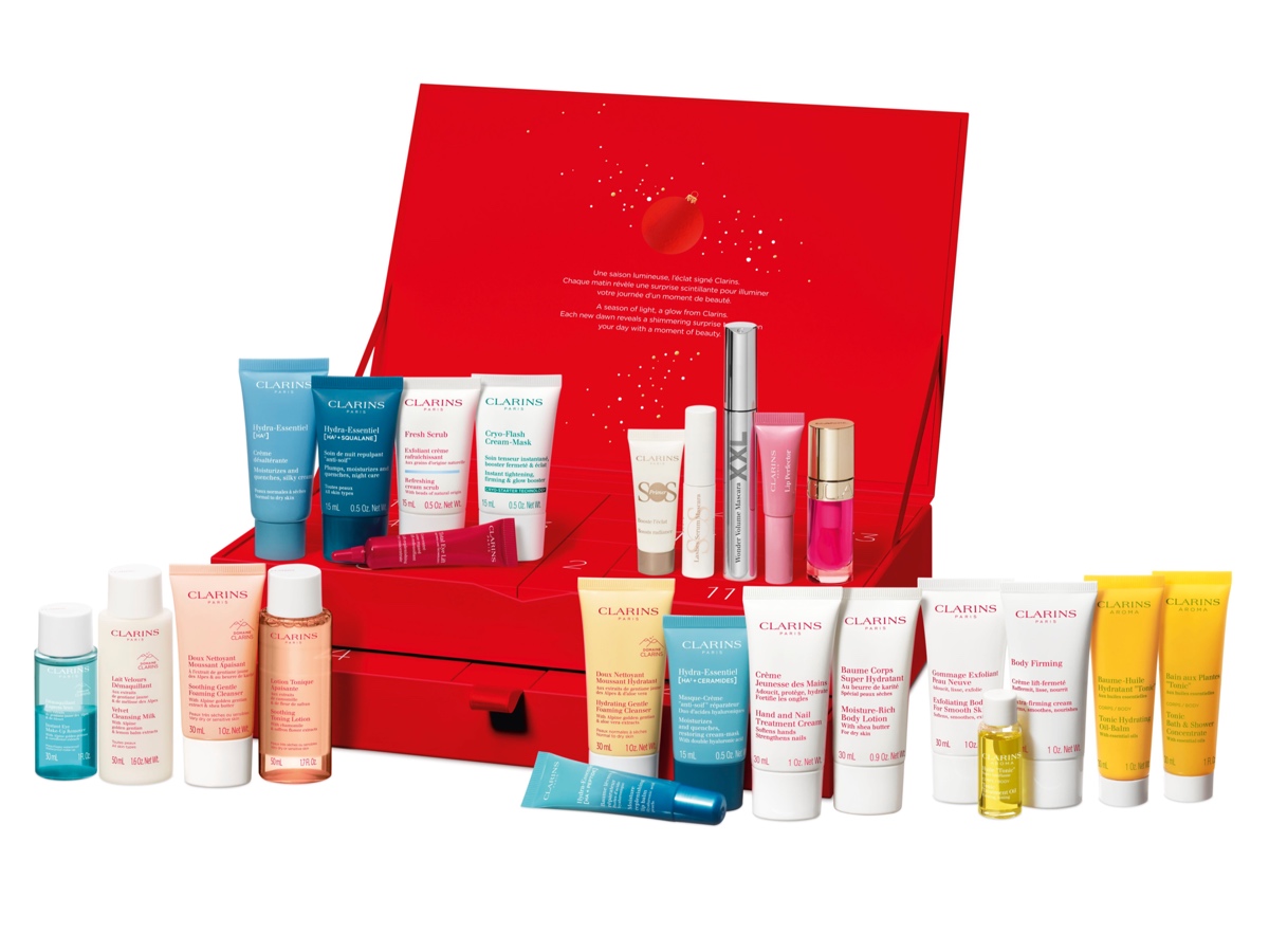 calendario avvento beauty natale 2025 clarins