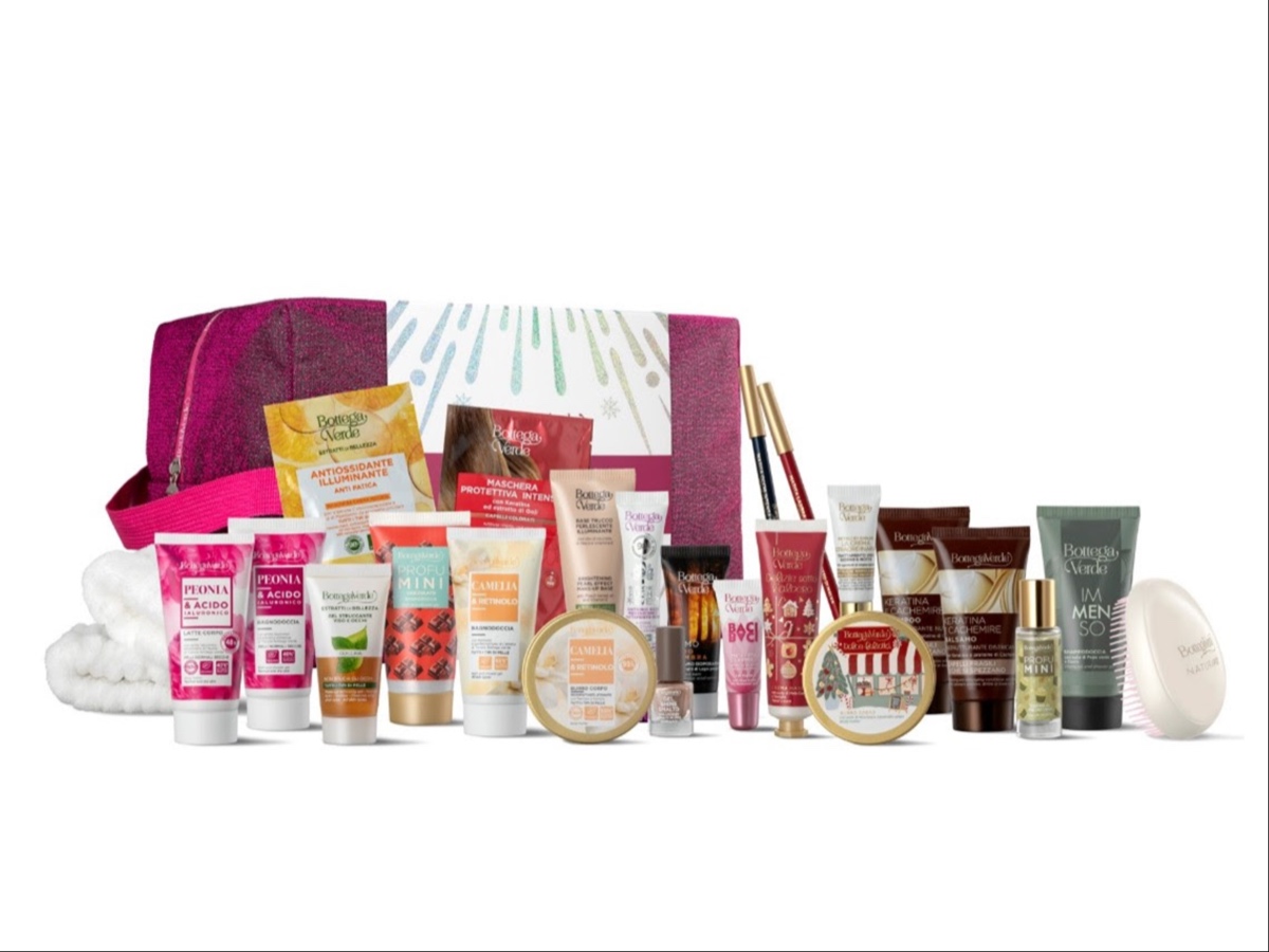 calendario dell’avvento beauty 2025 economico bottega verde bis